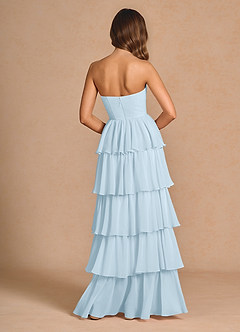 Kalista Sky Blue Maxi Dress image2