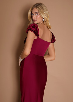 Maxi jurk Willow Wijn image3