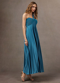 Robe Maxi Bleu Azur Tonia image5