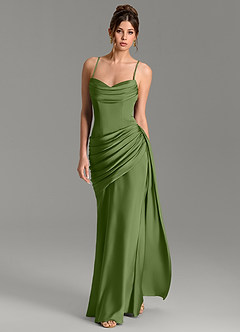 Azazie Zorah Bridesmaid Dresses Juniper Mermaid Corset Stretch Satin Convertible Dress image5