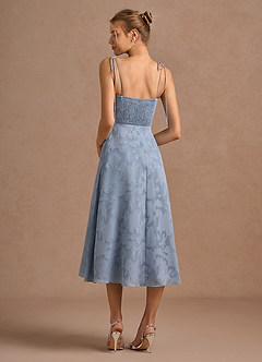 Vestido Azul Pálido Midi Evelyne image7