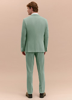 front William Dusty Sage 3-delad kostym