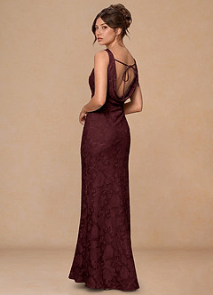 Galenia Wine Maxi Dress image5