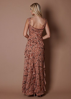 Abito Lungo Petalo Di Bronzo Drea image2