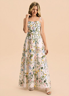 front Azazie Bridget Junior Formal Dress