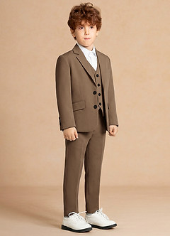 front Finn Truffle Boy 3-Piece Suit