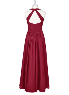 Azazie Claudia Bridesmaid Dresses A-Line Sweetheart Neckline Chiffon Floor-Length Dress image8