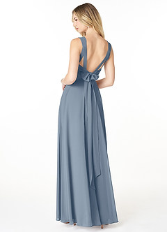 Azazie Julie Bridesmaid Dresses Twilight A-Line Sweetheart Neckline Chiffon Dress image2