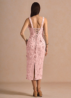 Norisse Pink Midi Dress image2
