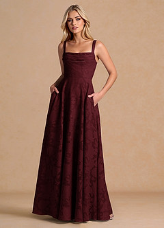 Kinneret Wine Maxi Dress image4
