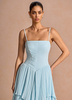 Robe Midi Bleu Ciel Kerensa image6