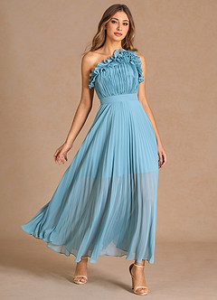 Maxi jurk Selma Oceaan image3