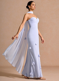 Joanie 옅실버 빈카플로럴 맥시 드레스 image3