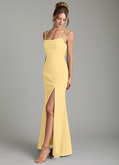 Azazie Egypt Bridesmaid Dresses Butter Sheath Sweetheart Neckline Chiffon Dress image4