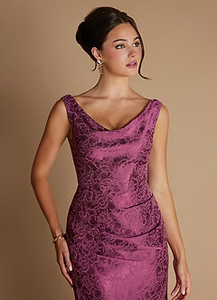 Kiana Plum Purple Maxi Dress image3