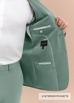 front William Matcha Comfort Blend Suit