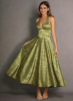 Isabeau Moss Navy Maxi Dress image1