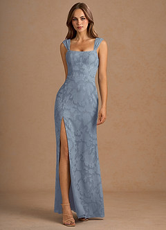 Eliana Powder Blue Maxi Dress image2