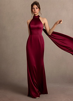 Robe Longue Merlot Illyria image3