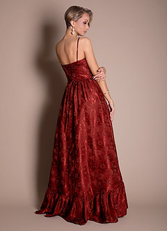 Greta Deep Ruby Maxi Dress image2
