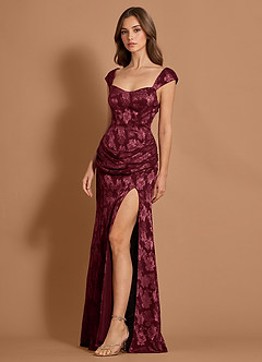 Mazikeen Wine Maxi Dress image2