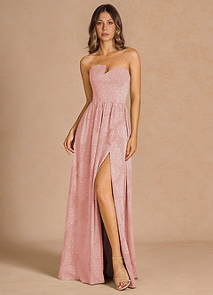 Philomena Powder Pink Maxi Dress image3