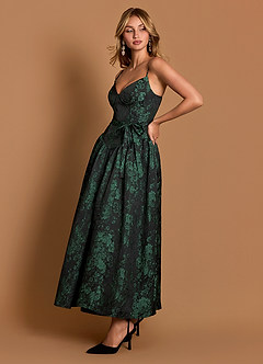 Tommi Emerald Black Maxi Dress image6