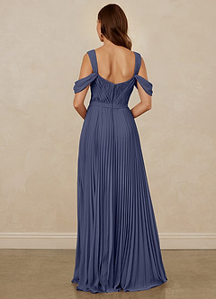 Christian Siriano Bridal for Azazie 1013 Bridesmaid Dresses Stormy A-Line Off the Shoulder Chiffon Dress image3