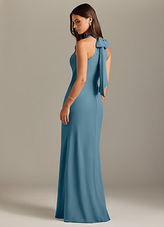 Azazie Doretta Bridesmaid Dresses Bermuda Mermaid Pleated Chiffon Dress image7