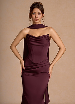 Kleid Sorrel Wein image6