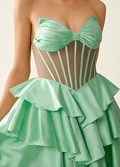 Aurisse Green Mini Dress image7