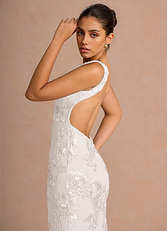 Ivellea Cloud White Maxi Dress image5