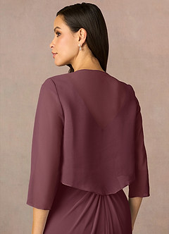 front Azazie Ettienne Scialle in Chiffon