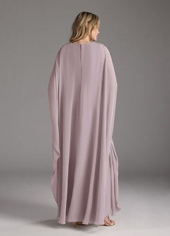 Azazie Drew Mother of the Bride Dresses Dusk A-Line Pleated Chiffon Dress image5