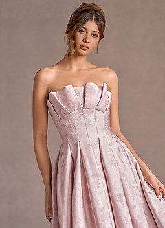 Beatrice Powder Blue Vestido midi image5