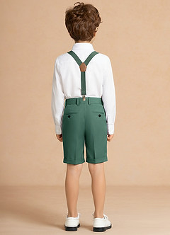 front Finn Eucalyptus Boy 4-Piece Shorts Suit