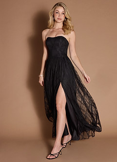 Stella Black Lace Gown image4