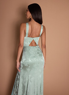 Daniela Maxi Klänning Soft Green image5