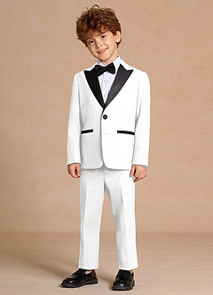 front Michael White Boys Peak Lapel 2-Piece Tuxedos