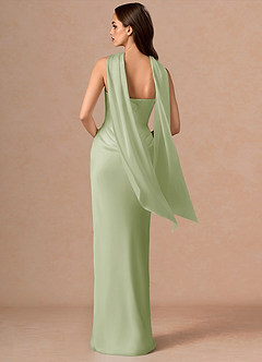Valencia Cherry Red Maxi Dress image2
