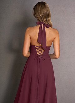 Isabeau Wine Maxi Dress image6
