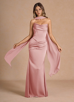 Sorrel Haze Pink Corset Two-Piece Sets image3