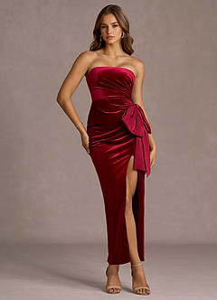 Martie Merlot Maxi Dress image1
