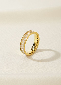 front Pavé Eternity Band