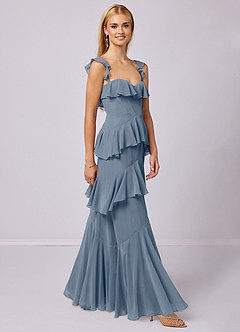 Barbie ♥ Azazie Bridesmaid Dresses Twilight A-Line Sweetheart Neckline Chiffon Dress image4