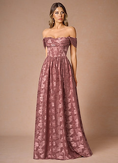 Vestido Vintage Rosa Largo Hazel image8
