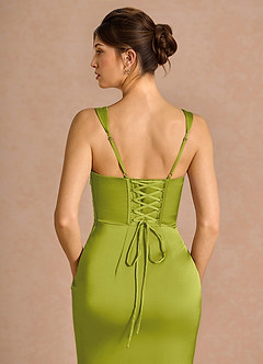 Hadiya Lemon Green Maxi Dress image7