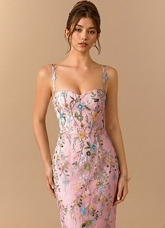 Abito Midi Rosa Confetto Paulina image3