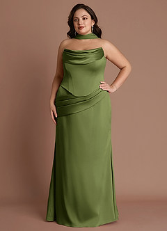 Robe Longue Olive Sorrel image7