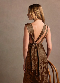 Bellini Coco Jacquard Satin Maxi Dress image2